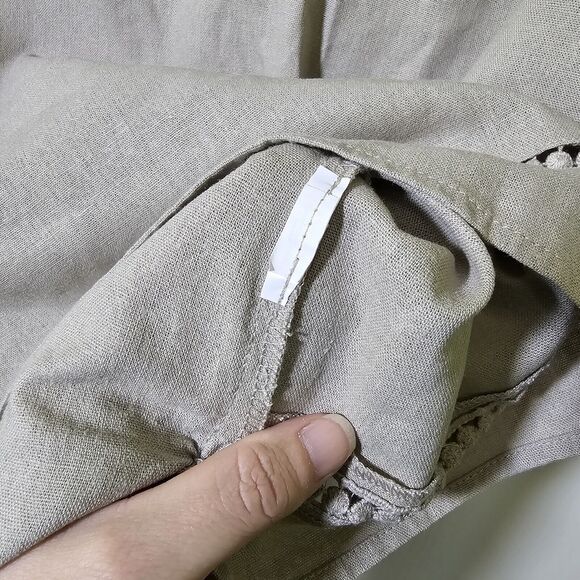 GLORIA VANDERBILT  Women's Sage Green Maggie Tank Top Sleeveless V-Neck Shirt - Picture 5 of 7